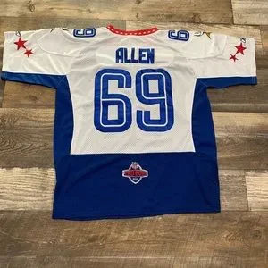 2010 PRO BOWL GAME JARED ALLEN #69 VIKINGS NFC Football NFL Size 52 JERSEY